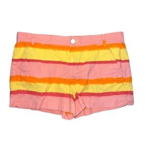 GAP Sunkissed Shorts Pink Orange and Yellow Size 10